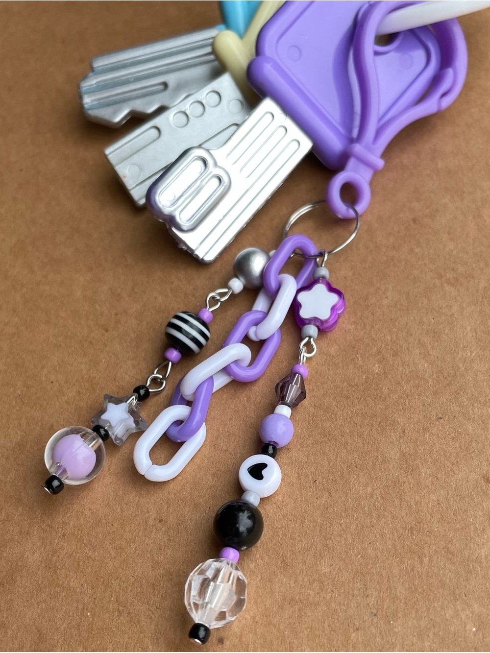 ASEXUAL KEYCHAIN - Picture 2 of 6